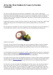 garcinia cambogia que otro nombre tiene en colombia